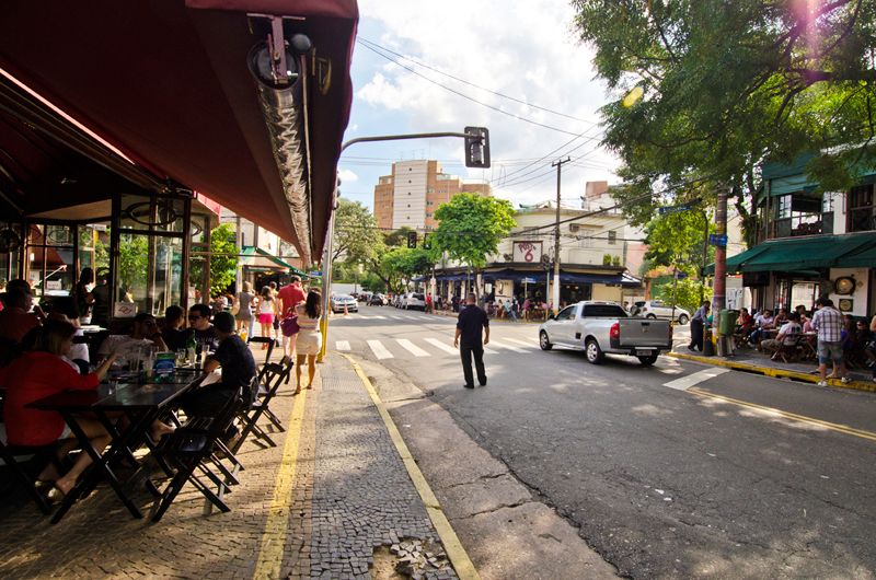 Vila Madalena es el barrio donde se encuentran los mejores bares.