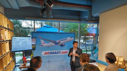 Pablo García, gerente comercial de JetSMART Airlines Chile