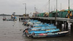 El antiguo muelle de Puerto Bolívar, provincia de El Oro, se ubica cerca del puerto del mismo nombre.
