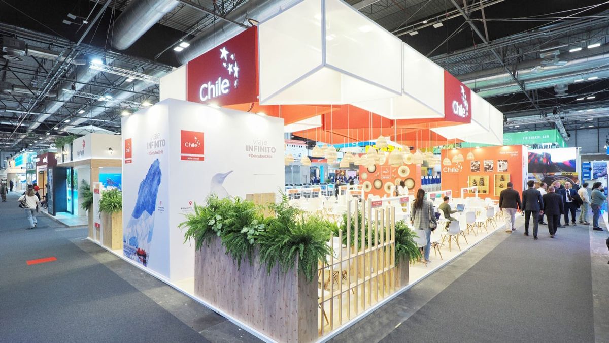 El stand de Chile en Fitur 2025. - Ladevi Medios y Soluciones El stand de Chile en Fitur 2025.
