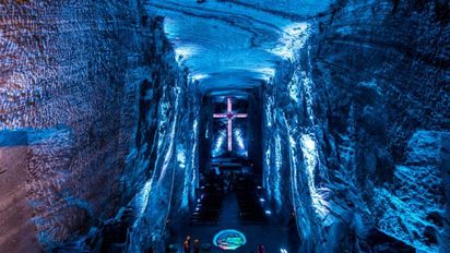 La Catedral de Sal es sin duda uno de los destinos más visitados por turistas.