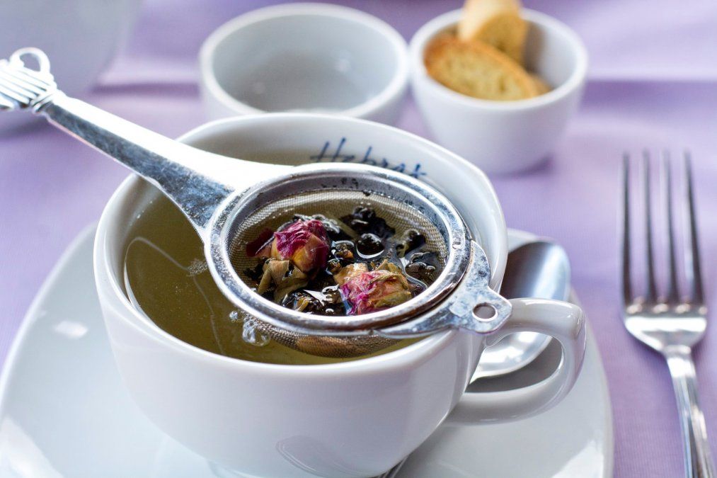 En el pueblo de Córdoba se puede descansar del paseo por un rato y disfrutar un delicioso té.