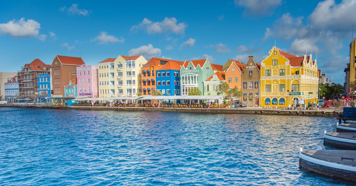 Willemstad, la pintoresca capital de Curazao.