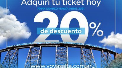 La oferta del Tren a las Nubes, con el apoyo de Salta.