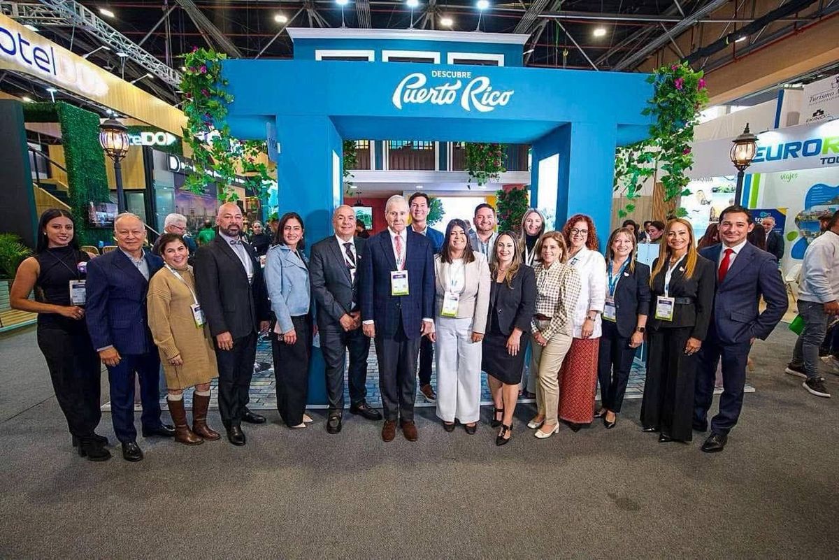 Stand Puerto Rico en el marco de la Vitrina Turística Anato. 