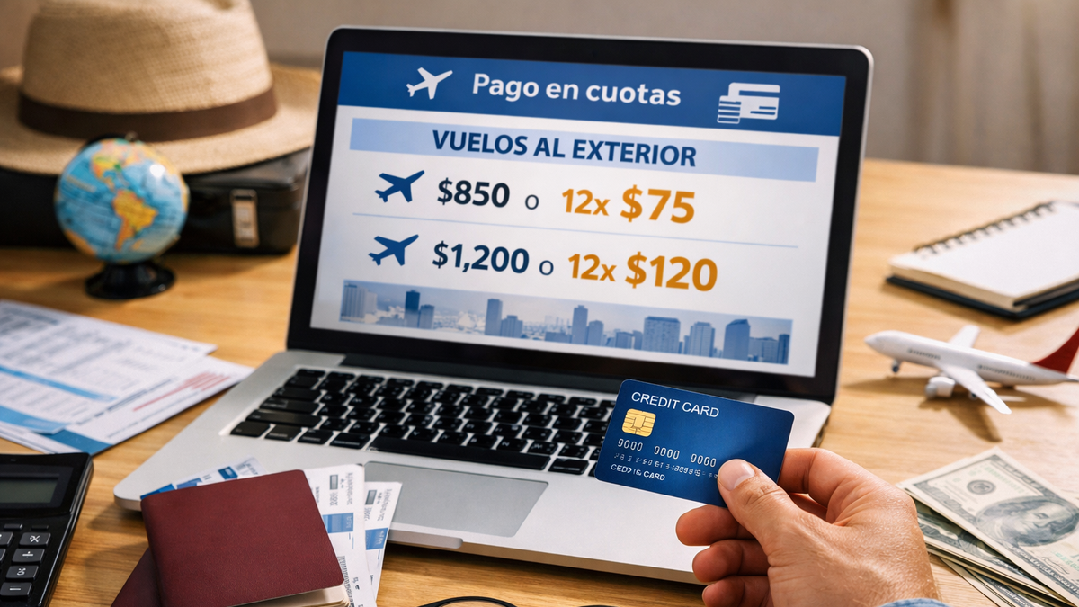 Cuotas en dólares: el financiamiento se volvió clave para sostener la venta de viajes al exterior y congelar precios en un escenario económico inestable.
