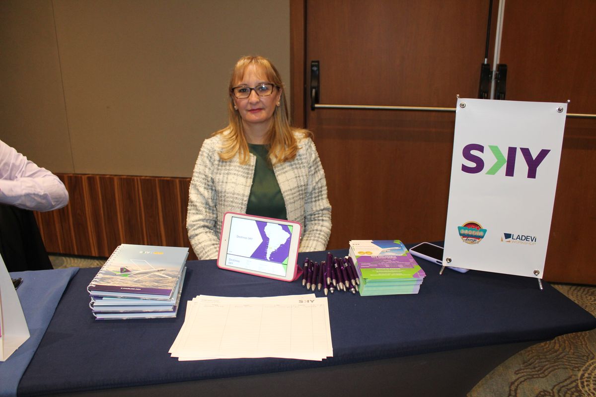 Sandra Estrada, ejecutiva de Ventas de SKY Airline.