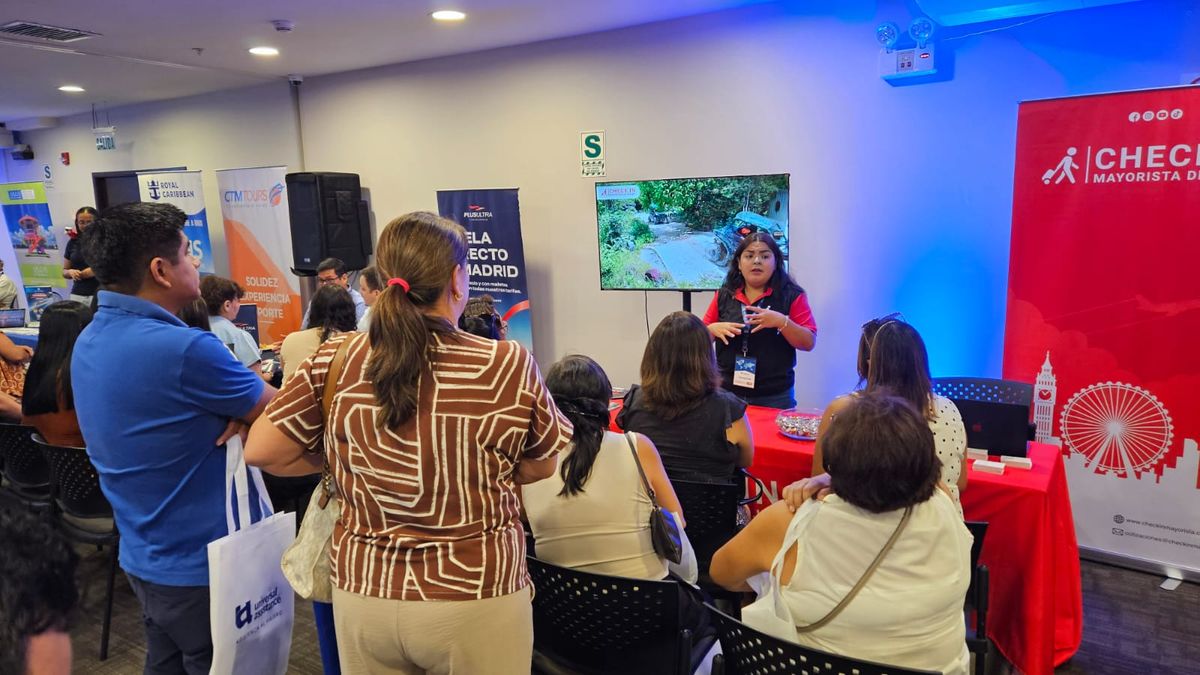 En Aviareps Around The World Perú 2026, Check In Mayorista de Viajes lideró espacios de capacitación con enfoque práctico para la venta de producto.