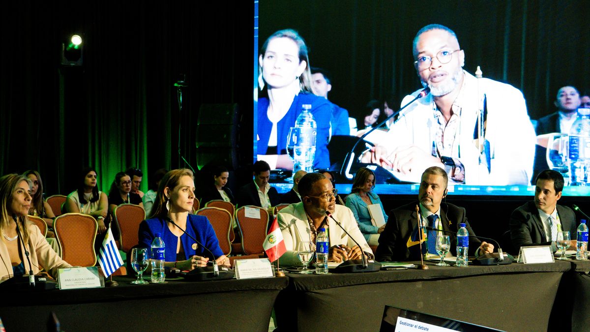 Corey Garrett, director para Am&eacute;rica Latina de Barbados Tourism Marketing Inc. (BTMI) represent&oacute; al destino y a la regi&oacute;n Caribe en la 12&deg; edici&oacute;n del Foro de Pol&iacute;ticos de Am&eacute;rica Latina de Fiexpo.
