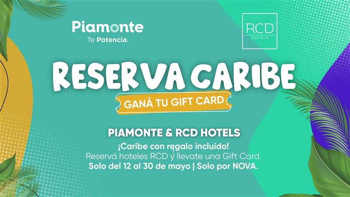 Piamonte lleva a cabo una acción comercial junto a RCD Hotels con beneficios exclusivos en reservas en el Caribe.&nbsp;