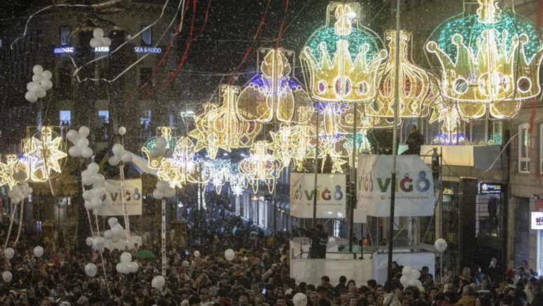 Luces de Navidad de Vigo.