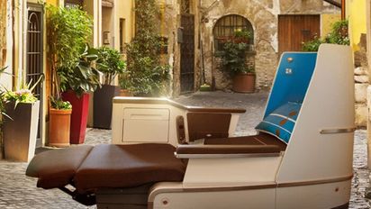 Los nuevos asientos de Business Class de KLM llevan la firma del fabricante inglés Jamco.