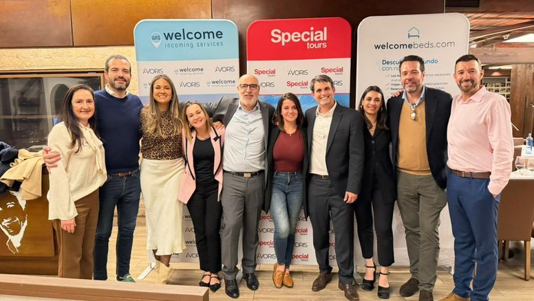 Equipos de Special Tours, Welcome Beds y Welcome Incoming Services.