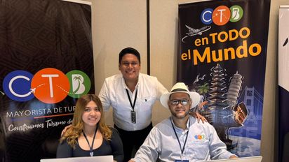Equipo de CTB Mayorista de Turismo, en los Ladevi Workshop.&nbsp;