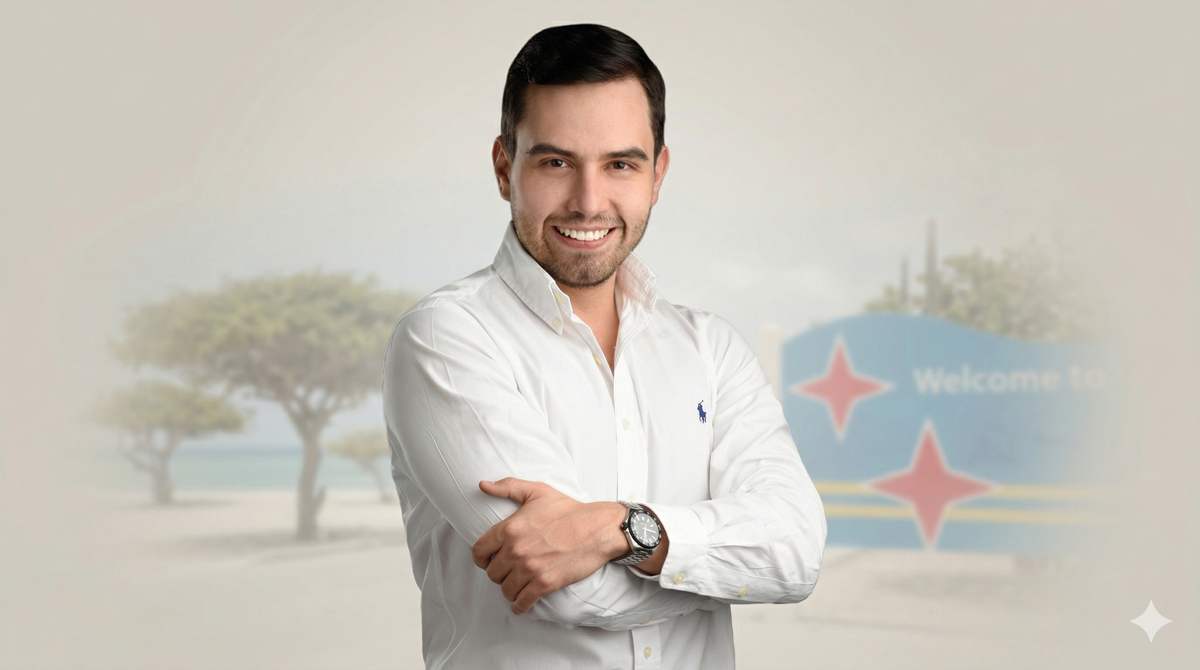 Iván Calderon, sales manager para Latinoamérica de la oficina de turismo de Aruba.