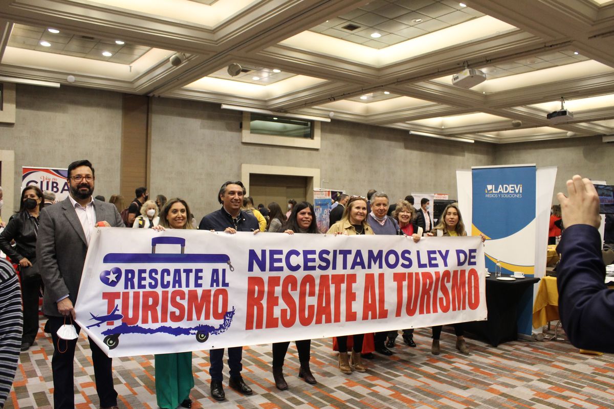 La crisis del sector fue visibilizada por el movimiento de Rescate al Turismo durante el workshop de Ladevi.