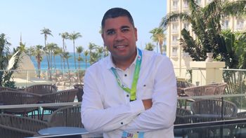 Derrick Marten, gerente de ventas para RIU en Aruba y Bahamas