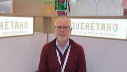Rodrigo Ibarra, director de Promoción Turística de Querétaro, durante la Vitrina Turística de Anato 2026, donde el destino promociona su conectividad con Madrid.