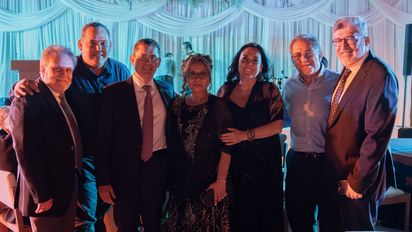 Ejecutivos de Solmar Hotels & Resorts durante la la celebración del 50° aniversario del grupo, que tuvo lugar en Los Cabos.