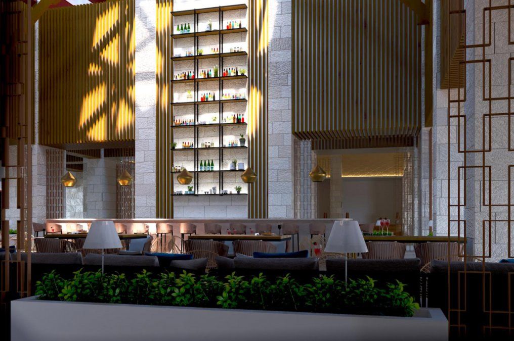 El lobby lucirá increíble.