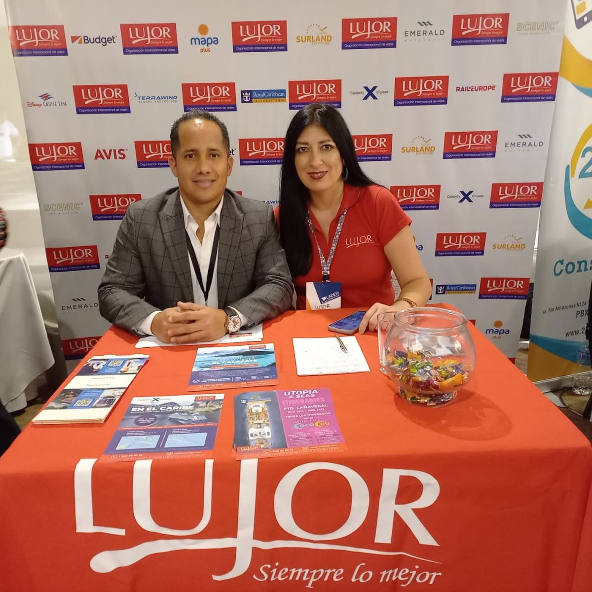 Lujor en el Workshop de Ladevi en Quito.
