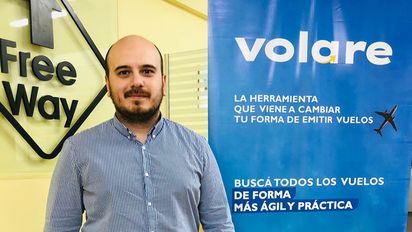 Emmanuel Battcock, gerente del Departamento de Aéreos de Free Way.&nbsp;