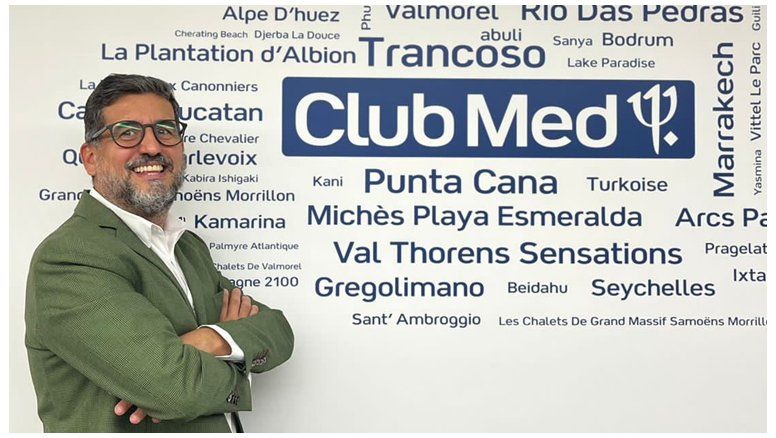 Club Med, presentó a Abin Rosales como su nuevo gerente de Ventas para Países Hispánicos de Sudamérica.