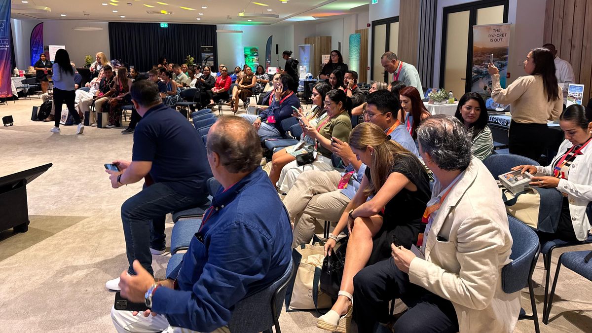 Asistentes al Latin American Trade Symposium.