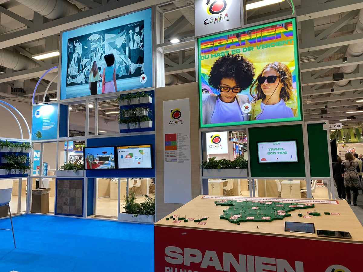 Stand de Turespaña en ITB 2023