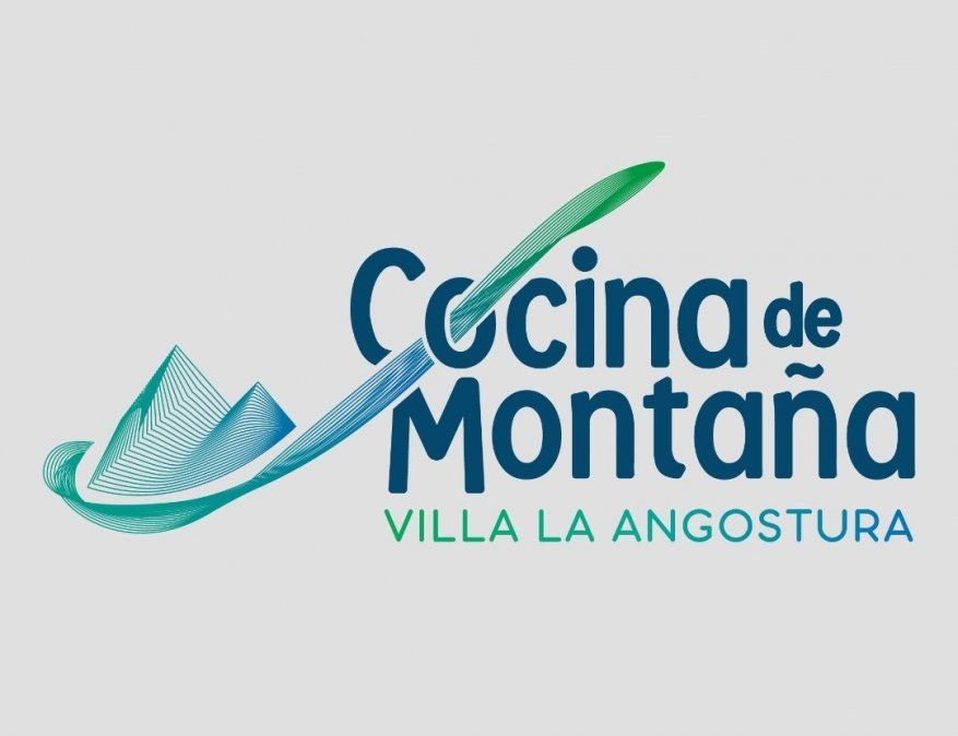 Así es el logo de la iniciativa de Villa La Angostura que apunta al turismo gastronómico.