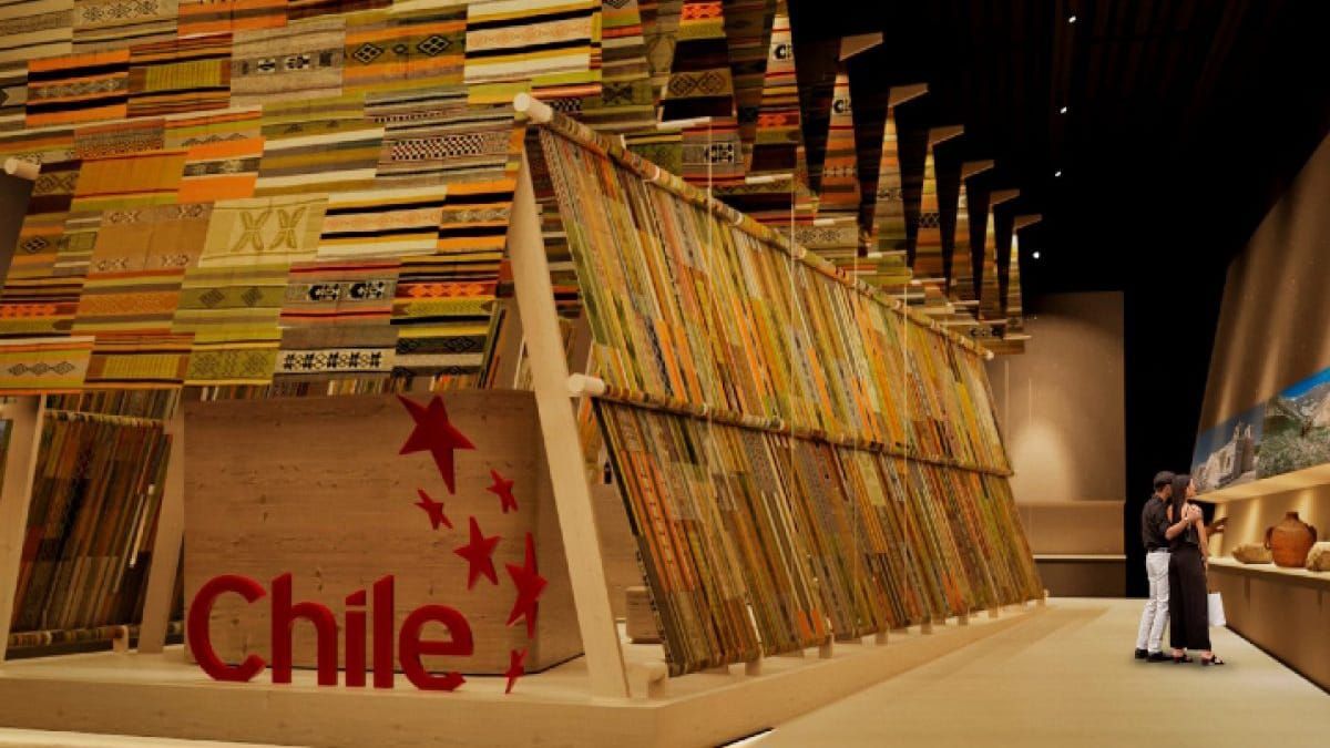 Pabellón “Makün: El Manto de Chile” en Expo Osaka 2025. - Ladevi Medios y Soluciones Pabellón “Makün: El Manto de Chile” en Expo Osaka 2025.