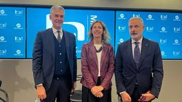 Andrea Sozzi, Group Business Development & Internationalization Director de Fiera Milano; Francesca Cavallo, Head of Hospitality Exhibitions de Fiera Milano; y Roberto Foresti, Deputy General Manager de Fiera Milano.