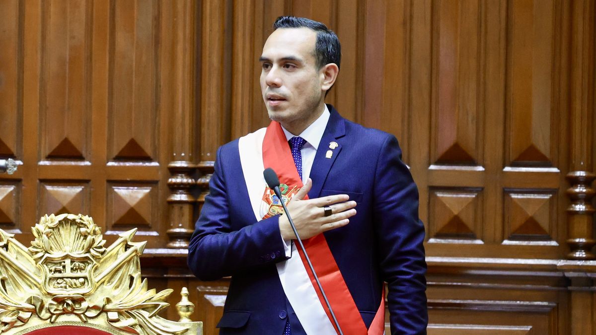 José Jerí, nuevo presidente de la República del Perú.&nbsp;
