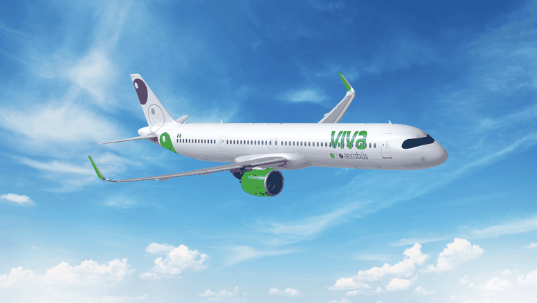 Viva Aerobus crece 6% en tráfico de pasajeros en julio de 2024.