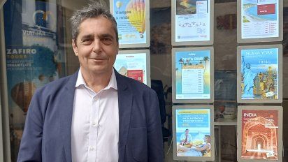 Víctor Castaño, agente de viajes asociado a la empresa Zafiro Tours.