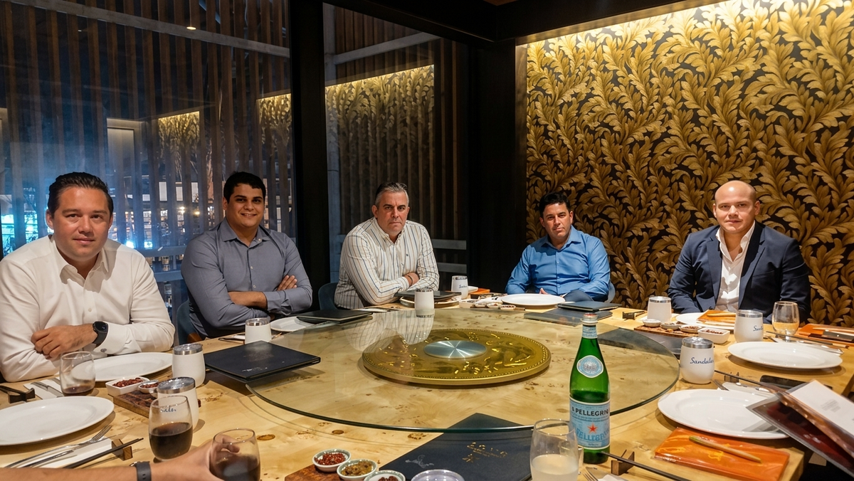 Jefrey Spelman, Ignacio García, Ignacio García Mailhe, Daniel Rodríguez y Aldo Velarde. Jefrey Spelman, Ignacio García, Ignacio García Mailhe, Daniel Rodríguez y Aldo Velarde.