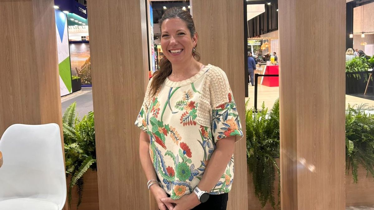 Nicole Tilzer, vicepresidente de Estrategia All-Inclusive & Resort en Hilton, en Fitur 2026.