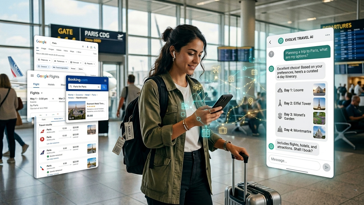 Phocuswright: la IA ya es el comportamiento dominante en los viajeros de Estados Unidos. &nbsp;