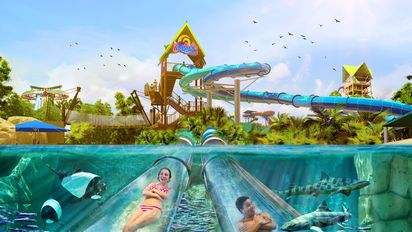 Reef Plunge es la novedad que está por llegar al parque Aquatica de SeaWorld en Orlando.