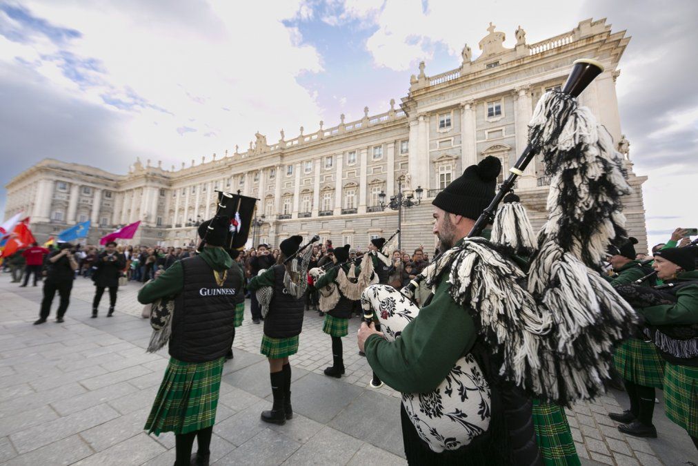 Madrid se sumó a lo que es ya una celebración global, la del Día de San Patricio.
