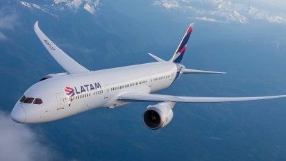 Boeing B-787 de Latam.