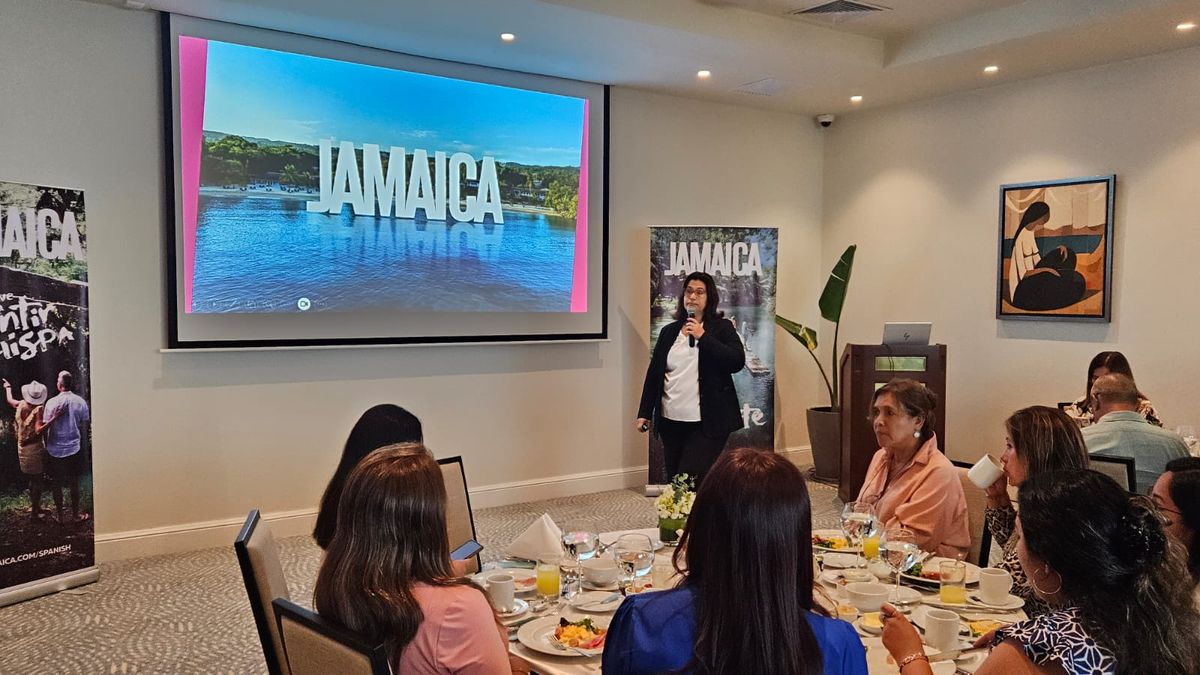 Luciana Alonso, gerente de ventas para Latinoamérica de la Oficina de Turismo de Jamaica.