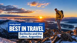 Lonely Planet eligió a Bariloche&nbsp;entre los 25 mejores destinos del mundo para viajar en 2027.