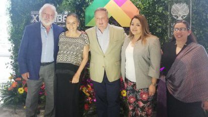 Carlos Constandse, Guadalupe Quintana, directora general Flora, Fauna y Cultura de México; Sakari Malinen, directora de ventas Latam, Europa y Asia de Hoteles Xcaret; Lizeth Alvarez e Iliana Rodríguez, directora de Sostenibilidad y Relaciones Institucionales. &nbsp;