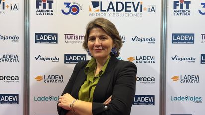 Verónica Armani, de Palladium Hotel Group, presentó en FIT las novedades de Family Selection en Imbassaí y los planes comerciales para el Cono Sur.