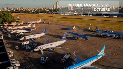 Portada de las estadísticas de ANAC, correspondientes a octubre pasado.