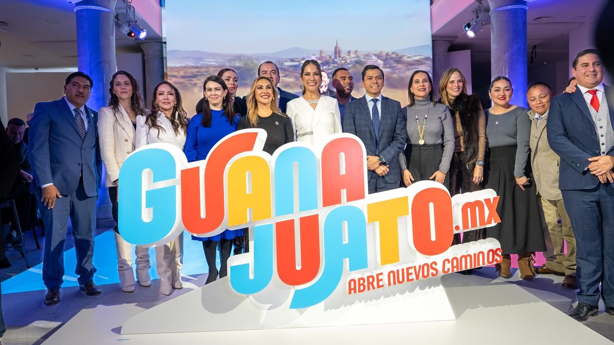 Guanajuato lanzó en México y España su nueva marca turística: Guanajuato abre nuevos caminos.