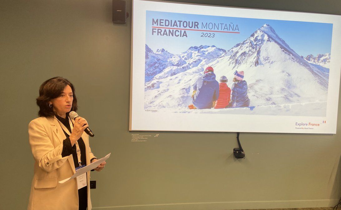 Dominique Maulin, directora de Atout France en España.