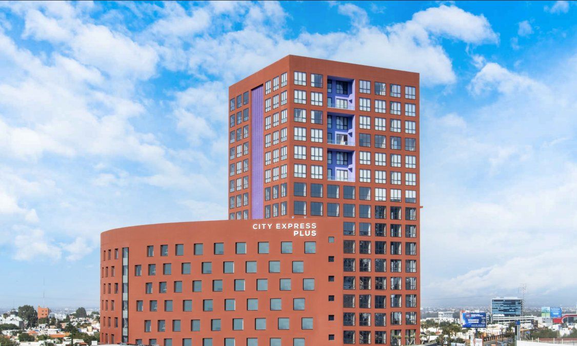 Fachada de uno de los alojamientos de Hoteles City Express.