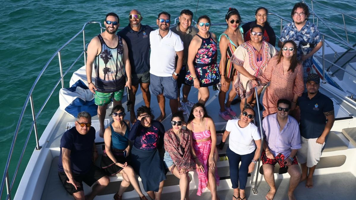 Participantes en el fam trip convocado por la Oficina de Promoción Turística de República Dominicana.